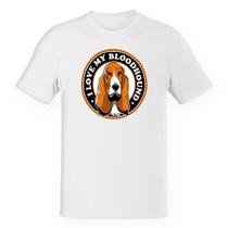 Camiseta Baby Look I love my Bloodhound