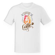 Camiseta Baby Look I love my Collie