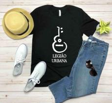Camiseta Baby Look Legião Urbana Feminina Banda - SEMPRENALUTA