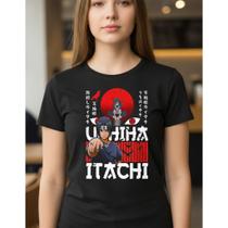 Camiseta Baby Look Naruto Anime E Manga Itachi Uchiha Camiseta Baby Look Naruto Anime E Manga Itachi Uchiha