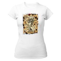 Camiseta Baby Look Necronomicon Fragmento Deusa Hiperbória