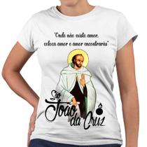 Camiseta Baby Look Onde não Existe Amor Coloca