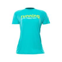 Camiseta Baby Look Run HH Azul