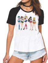 Camiseta Baby Look Sailor Moon Modelo 5