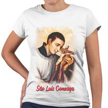 Camiseta Baby Look São Luís Gonzaga Religiosa Igreja