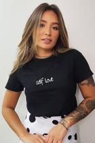 Camiseta Baby Look Self Love Camiseta Baby Look Self Love