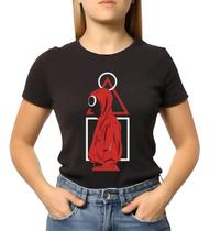 Camiseta Baby Look Série Squid Game Round 6 Limitada