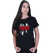 Camiseta Baby Look T-shirt Série Stranger Things