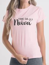 camiseta baby look Time da noiva camisa feminina camisamento