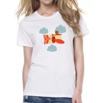 Camiseta Baby Look Viajando na maionese