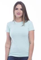 Camiseta Baby Look Viscolycra TechMalhas com caimento leve Lisa