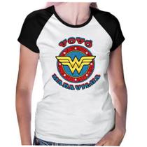 Camiseta Baby look vovó maravilha avó dia das mães