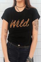 Camiseta Baby Look Wild Camiseta Baby Look Wild