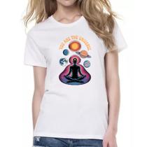 Camiseta Baby Look You are the universe
