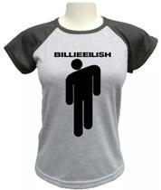 Camiseta Babylook Billie Eilish - alternativo basico