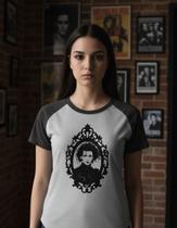Camiseta Babylook Edward Maos De Tesoura Camiseta Babylook Edward Maos De Tesoura