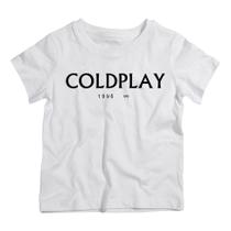 Camiseta BabyLook Feminina Coldplay Logo