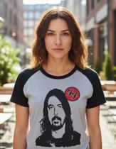 Camiseta Babylook Foo Fighter Dave Grohl