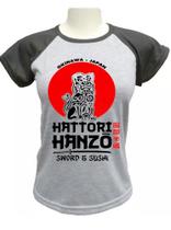 Camiseta Babylook Kill Bill Hattori Hanzo Camiseta Babylook Kill Bill Hattori Hanzo