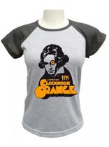 Camiseta Babylook Laranja Mecanica Beethoven