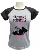 Camiseta Babylook Machine Gun Kelly - alternativo basico