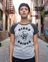 Camiseta Babylook Oingo Boingo Camiseta Babylook Oingo Boingo