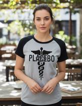 Camiseta Babylook Placebo Exclusiva Camiseta Babylook Placebo Exclusiva