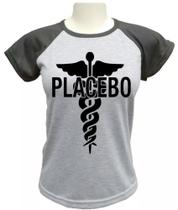 Camiseta Babylook Placebo Exclusiva Camiseta Babylook Placebo Exclusiva