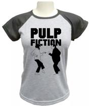Camiseta Babylook Pulp Fiction ( Dance Scene ) Camiseta Babylook Pulp Fiction ( Dance Scene )