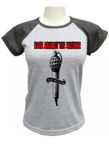 Camiseta Babylook Rage Against The Machine