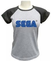 Camiseta Babylook Sega Camiseta Babylook Sega