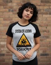 Camiseta Babylook System Of A Down Toxicity