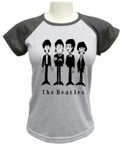 Camiseta Babylook The Beatles - alternativo basico