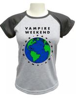 Camiseta Babylook Vampire Weekend ( Father Of The Bride ) Camiseta Babylook Vampire Weekend ( Father Of The Bride )