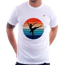 Camiseta Ballet Vintage Sunset - Foca na Moda Camiseta Ballet Vintage Sunset - Foca na Moda
