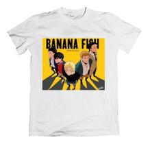Camiseta Banana Fish Anime Yaoi Boys Love Personagens - Hippo Pre