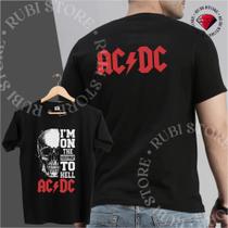 Camiseta Banda de Rock AC/DC Highway to Hell Camiseta Banda de Rock AC/DC Highway to Hell