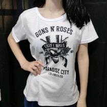 Camiseta Banda de Rock Guns n'Roses Paradise City