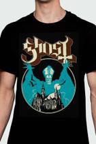Camiseta Banda Ghost Preta Rock Metal Opus Eponymous OF0107 RCH