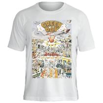 Camiseta Banda Green Day Stamp Unissex Estampa Oficial Rock Punk 100 Algodão Camiseta Banda Green Day Stamp Unissex Estampa Oficial Rock Punk 100 Algodão