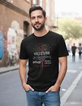 Camiseta Banda Halestorm 100% Algodao Mode 07