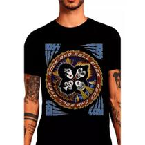 Camiseta Banda Kiss Consulado do Rock 100 Algodão Estilo Autêntico para Fãs de Rock Camiseta Banda Kiss Consulado do Rock 100 Algodão Estilo Autêntico para Fãs de Rock