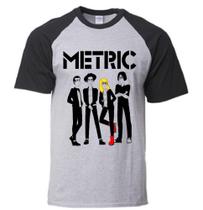 Camiseta Banda MetricPLUS SIZE