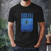 Camiseta Banda Nirvana Capa Nevermind 100% Algodao Exclusiva Camiseta Banda Nirvana Capa Nevermind 100% Algodao Exclusiva