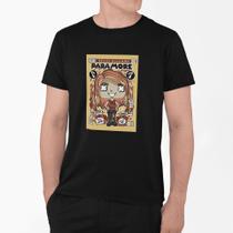 Camiseta Banda Para More Poster HQ Exclusiva Vilania