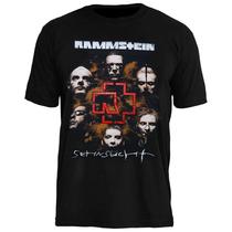 Camiseta banda Rammstein Sehnsucht preta - Oficina Rock
