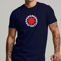 Camiseta Banda Red Hot Chili Peppers Masculina Rock Tshirt Estilosa Algodão RHC Peppers Casual Camiseta Banda Red Hot Chili Peppers Masculina Rock Tshirt Estilosa Algodão RHC Peppers Casual