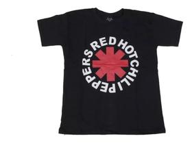 Camiseta Banda Red Hot Chilli Peppers Logo Blusa Adulto Unissex Epi046 BM Camiseta Banda Red Hot Chilli Peppers Logo Blusa Adulto Unissex Epi046 BM