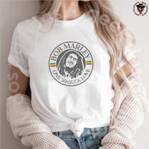 Camiseta Banda Reggae Bob Marley One Love Camiseta Banda Reggae Bob Marley One Love