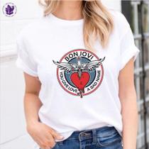 Camiseta Banda Rock Bon Jovi You Give Love a Bad Name